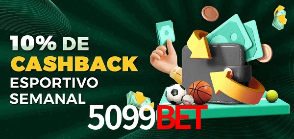10% de bônus de cashback na 5099bet